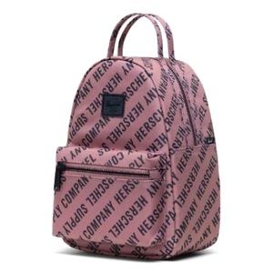 HERSCHEL NOVA MINI ROLL CALL ASH ROSE BACKPACK
